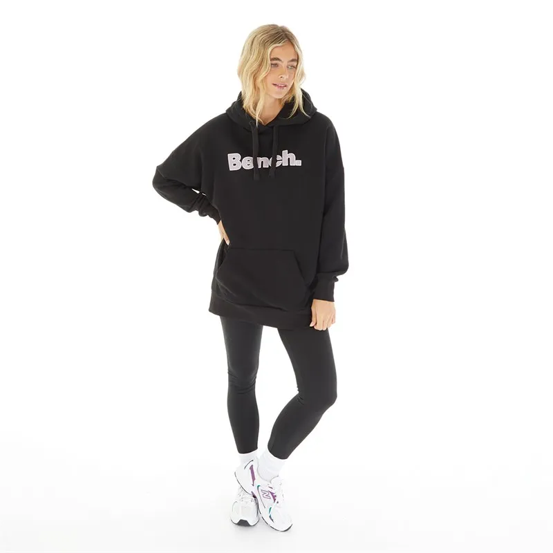 Bench Dames Dayla Oversized Hoodie Zwart