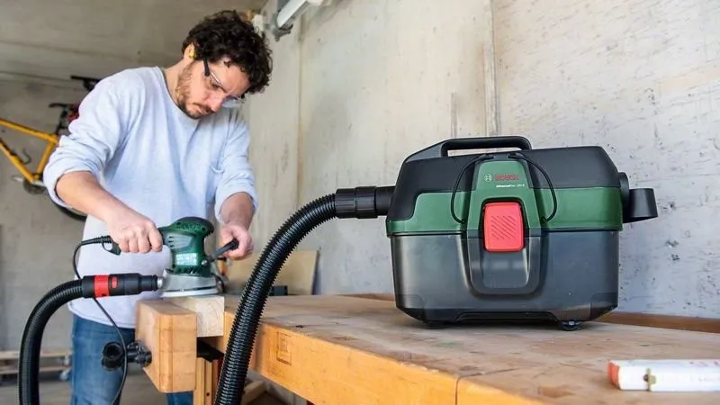 BOSCH ACCUSTOFZUIGER VOOR NAT EN DROOGZUIGEN ADVANCEDVAC 18V8 06033E1000