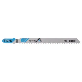 BOSCH DECOUPEERZAAGJE T127D TBV ALUMINIUM 3-15MM KAART= 5STUKS