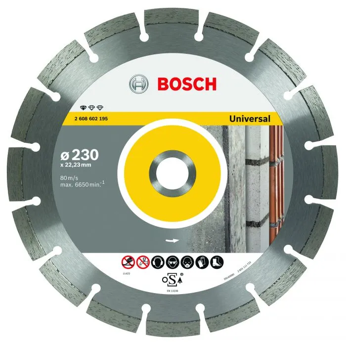 Bosch Diamantdoorslijpschijf Standard for Universal 180 x 22,23 x 2 x 10 mm
