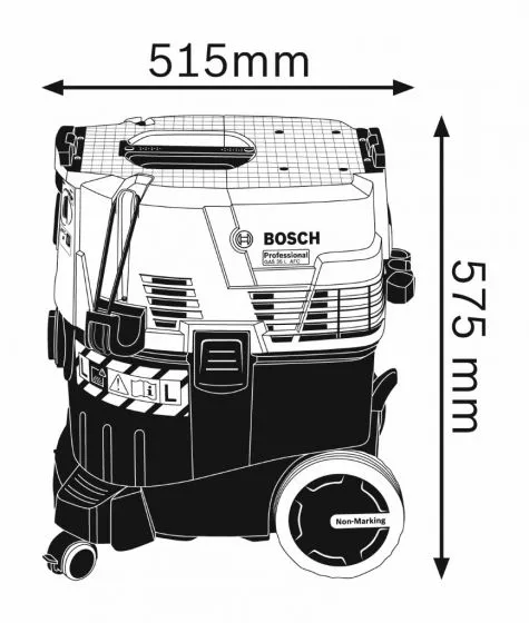 BOSCH GAS 35 L AFC (NL+LUX) STOFZUIGER IN DOOS  06019C3200