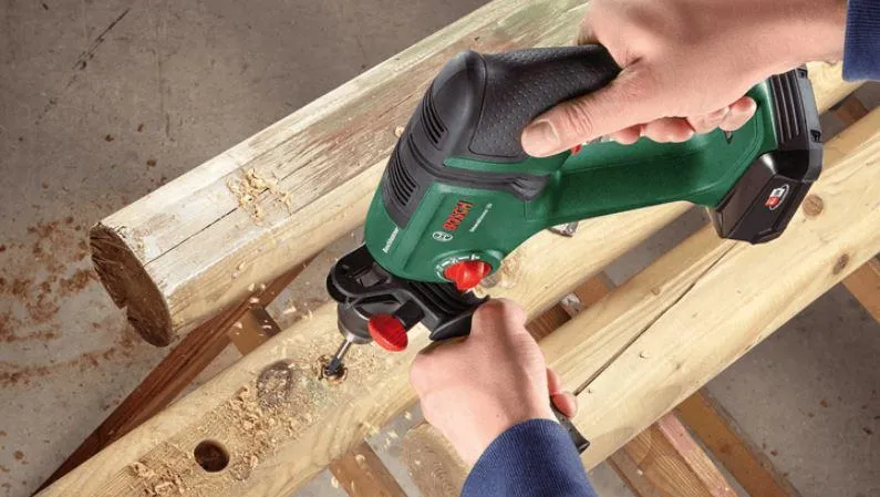 BOSCH GEREEDSCHAP  18V ACCUCOMBIHAMER, 2X ACCU 2,5 AH LIION, LADER 06039D6003