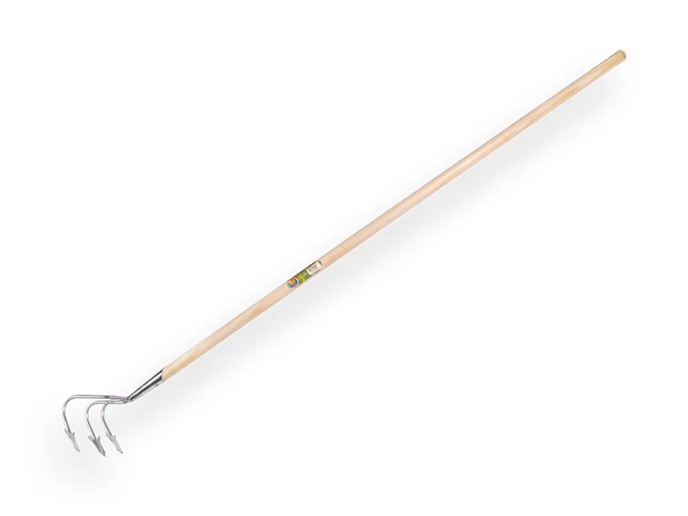 CULTIVATOR 3 TANDS VERZINKT MET STEEL 150 X 2,8 CM.