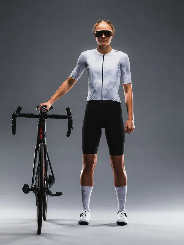 Fusion TEMPO! ONE Jersey wit/grijs dames