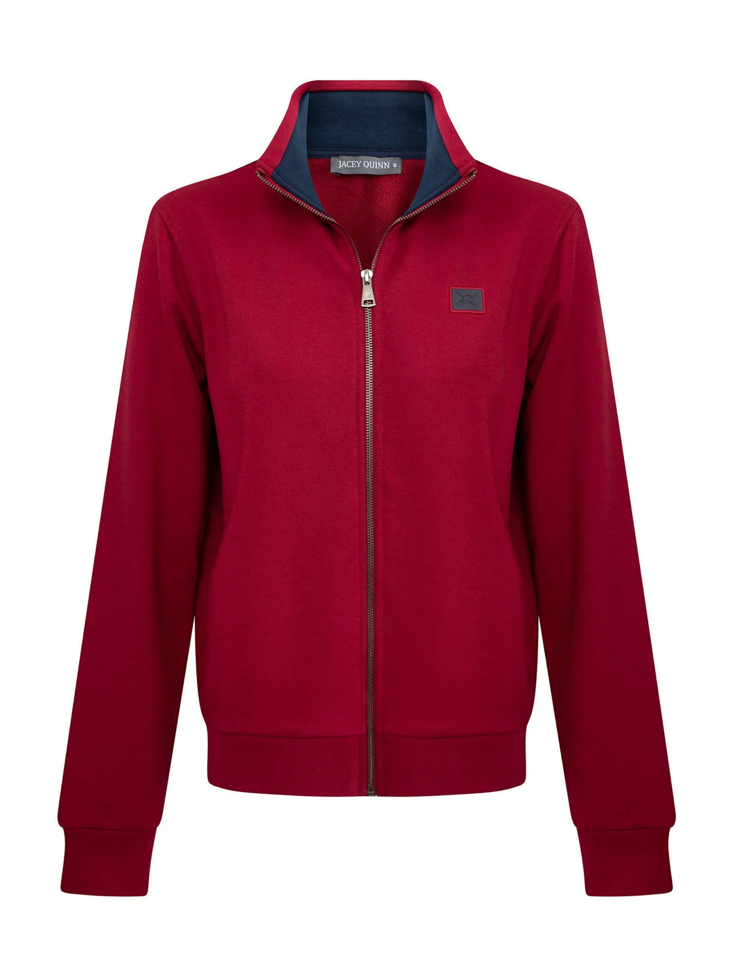 Jacey Quinn Sweatvest in Bordeaux