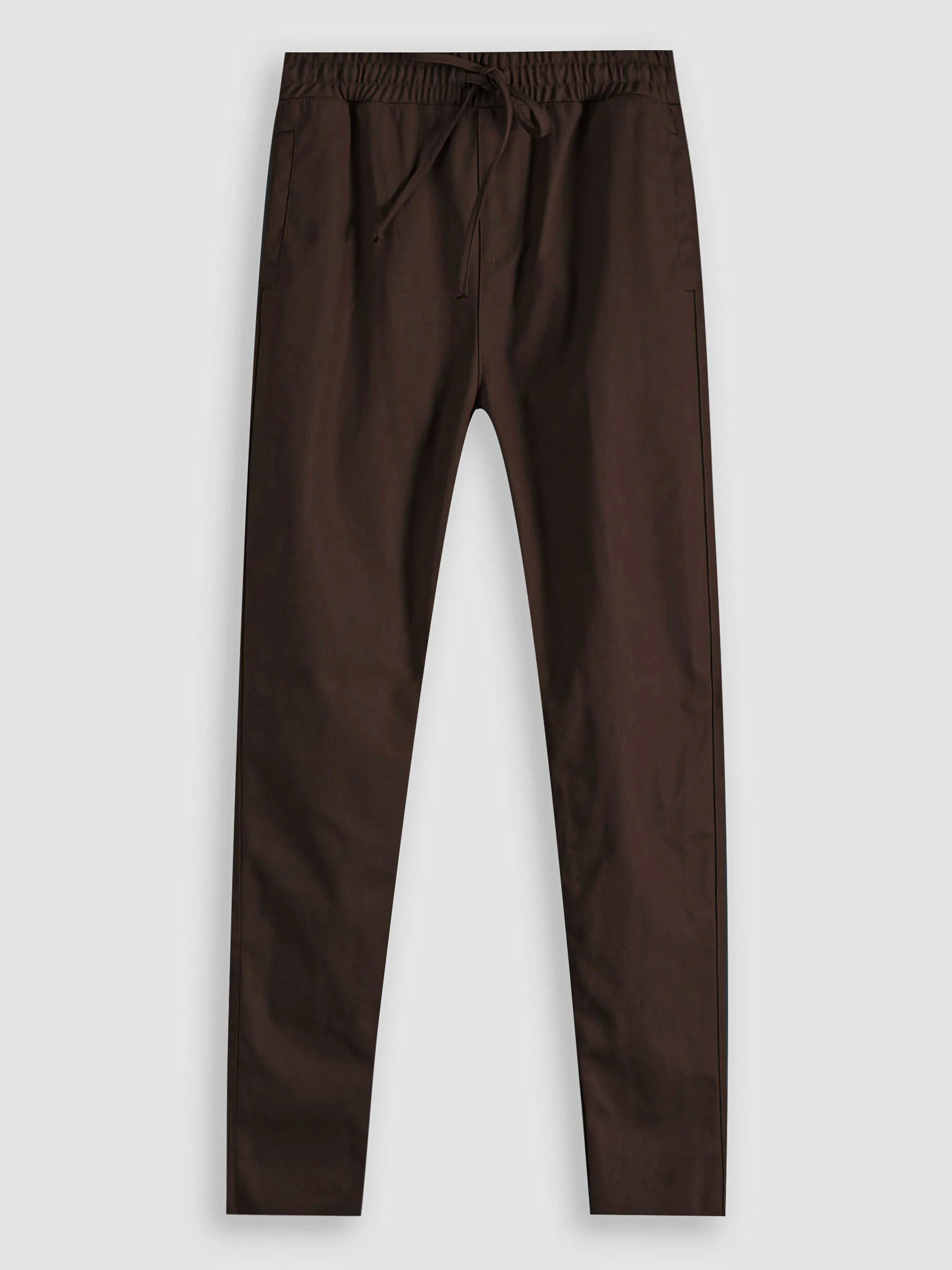 KNITTED COLETTE, LEATHERLOOK RELAXED FI TROUSERS