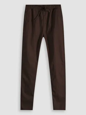 Knit-ted Colette, leatherlook relaxed fi trousers