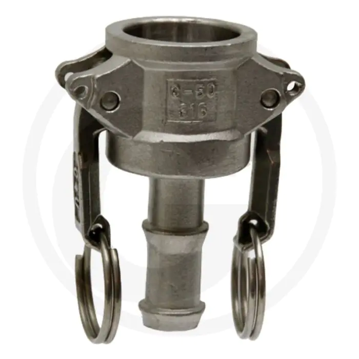 M-deel type: c roestvrijstaal nw 1 1/4 32mm 16 bar camlock