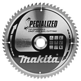 MAKITA B40630 AFKORTZAAGBLAD HOUT (NOEST/SPIJKER)