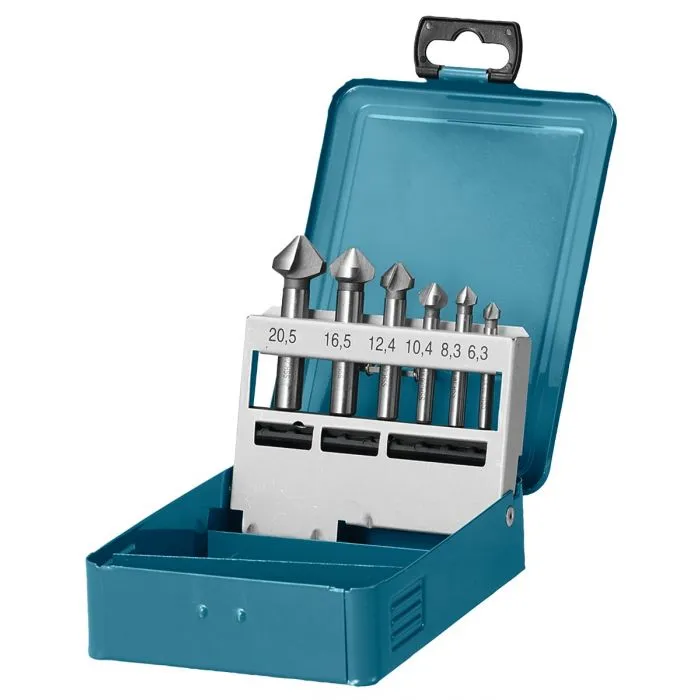 MAKITA D42204 VERZINKBORENSET 6DELIG