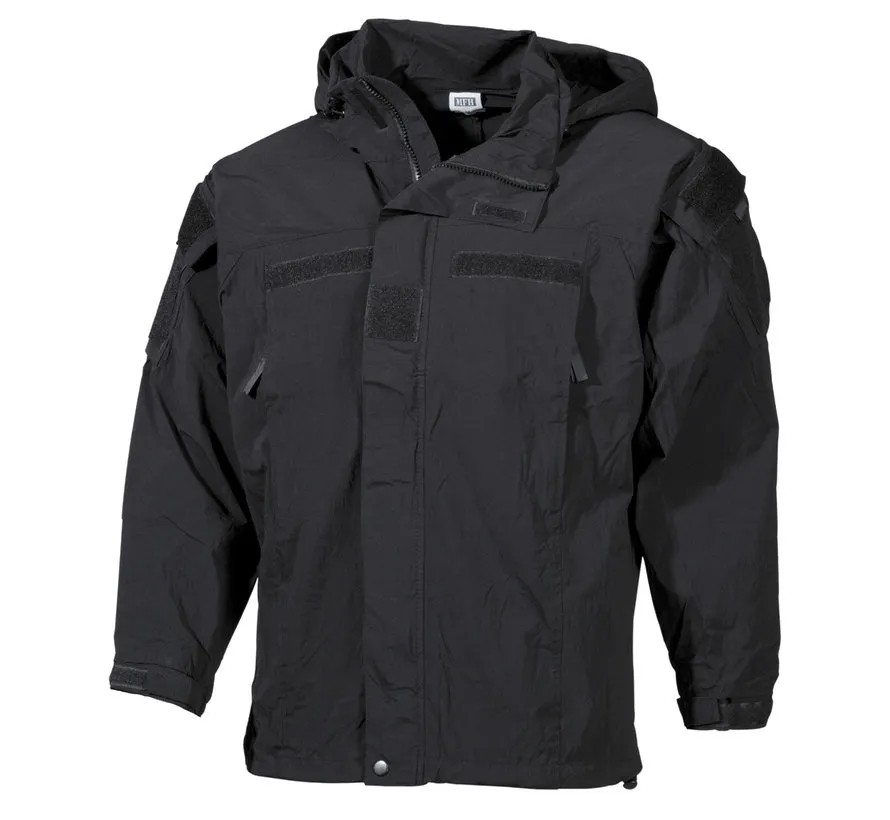 MFH  AMERIKAANSE SOFT SHELL JAS   US SOFTSHELLJACK, ZWART, GEN III, NIVEAU 5