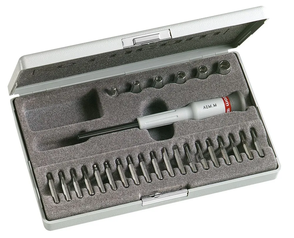 MICROTECH® SCHROEVENDRAAIERSET EN BITS, 26DELIG, STEVIGE K