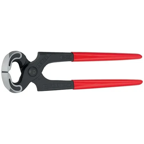 Nijptang totale lengte 225 mm type handvat met kunststof bekleed KNIPEX