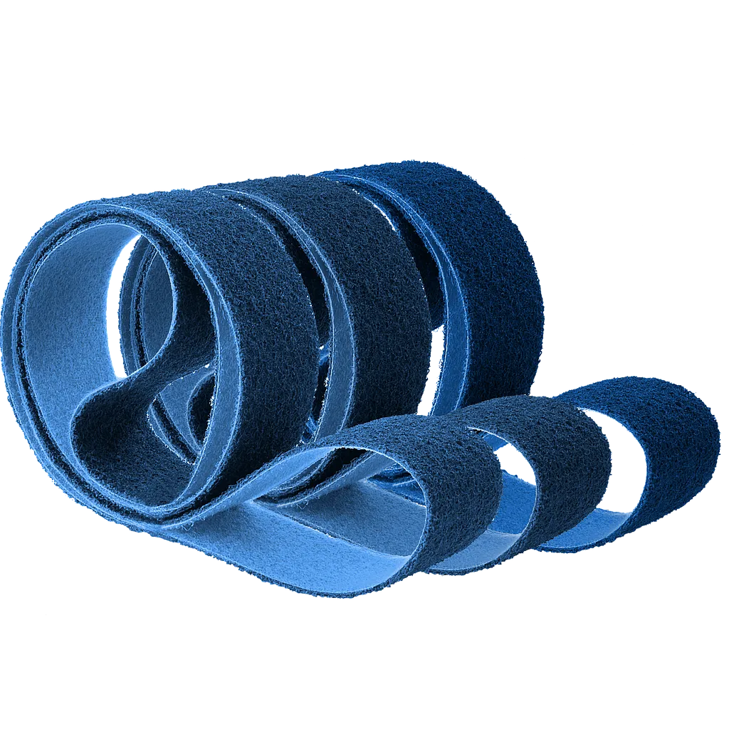 OBERFLäCHENPOLIERBäNDER XFLEX BLAU 40X760 MM FEIN (VPE 20)