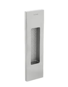 Olivari schuifdeurkom Siro 128×37 mm chroom