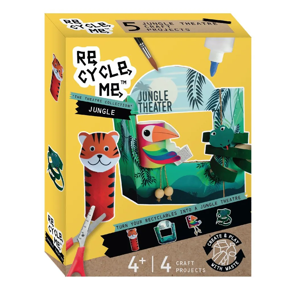 RECYCLEME JUNGLE THEATER KNUTSELSET RECYCLEME