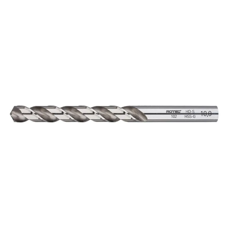 ROTEC HSSG SPIRAALBOOR, DIN 338, TYPE HDS, Ø3,7 10 STUKS