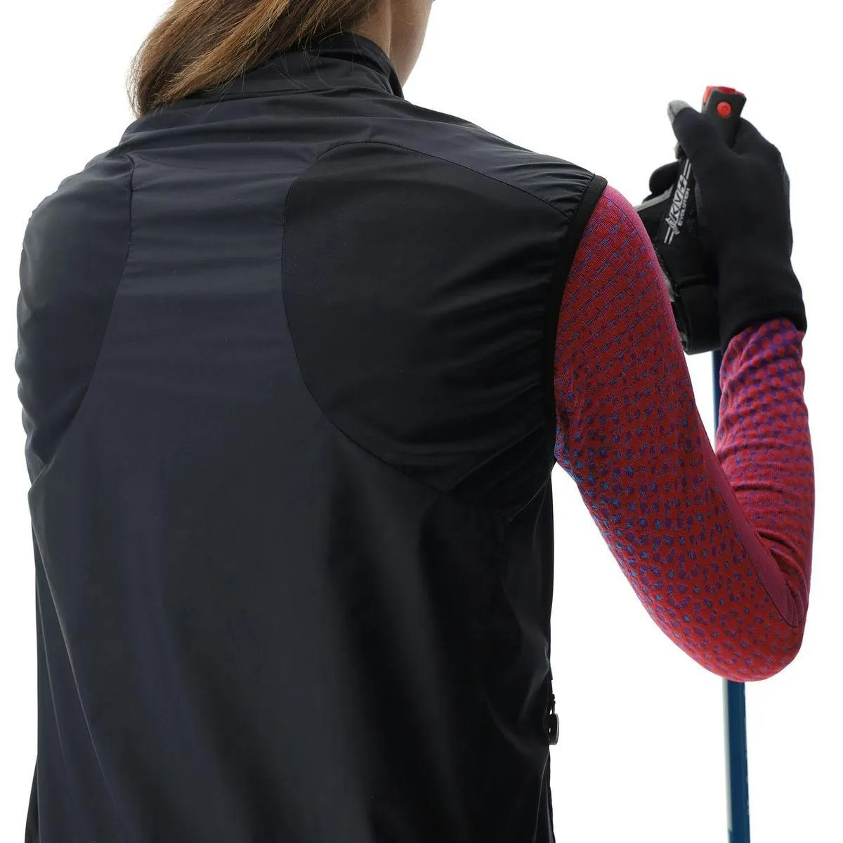 Ski vest UYN Women Cross Country Skiing Coreshell Vest Black Black