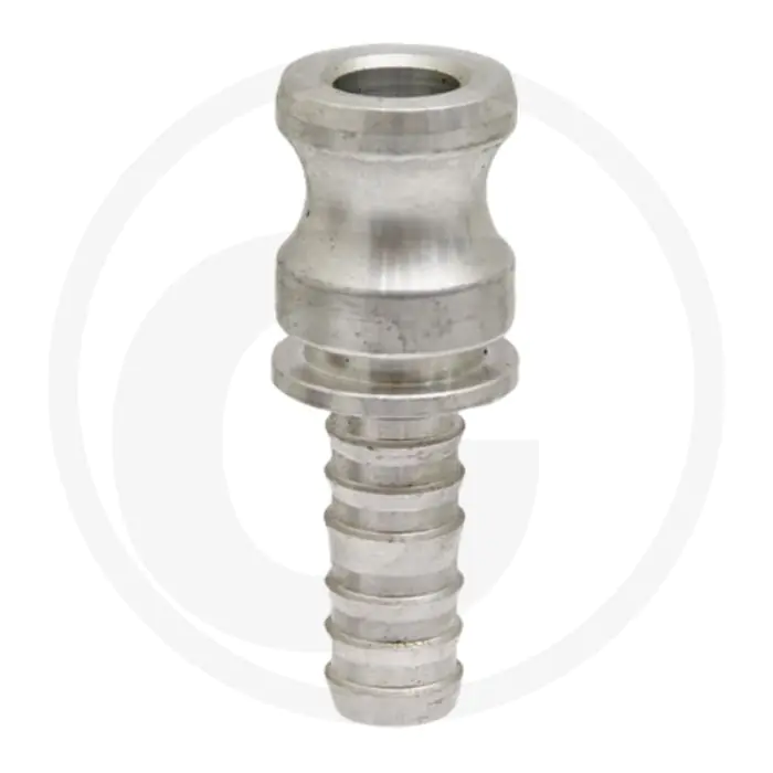 VDEEL MET SLANGTULE TYPE E 76MM NW 3 BAR 8 CAMLOCK COMPATIBEL