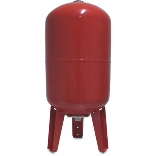Varem Hydrofoorketel staal 1 1/2 inch buitendraad 10bar rood 300 ltr type verticaal
